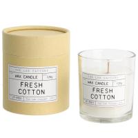 Bougie parfumée Senteur Fleur de coton LAB FACTORY avec son étui carton