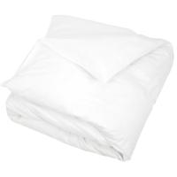 Housse de couette uni 280x240 cm 100% coton ALTO Blanc