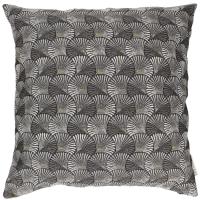 Housse de coussin 45x45 cm SHELL gris Argent