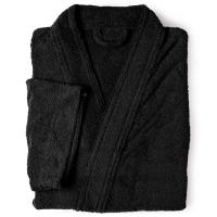 Peignoir kimono adulte PURE coton XL noir Peignoir kimono adulte PURE coton XL noir