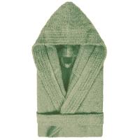 Peignoir à capuche enfant PURE coton 2 ANS vert Herbe Peignoir à capuche enfant PURE coton 2 ANS vert Herbe