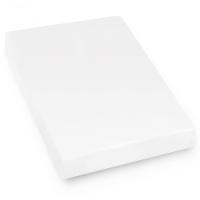 Protège matelas imperméable 150x220 cm bonnet 50cm ARNON molleton 100% coton contrecollé polyuréthane