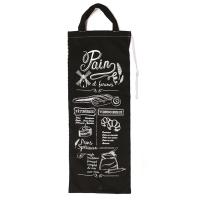 Sac à pain Bistrot noir/rouge Sac à pain Bistrot noir/rouge