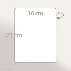 Gant de toilette 16x21 cm ROYAL CRESENT Rose Lavande 650 g/m2