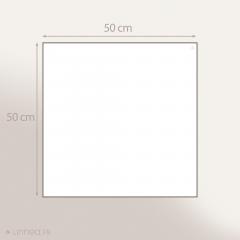 Lot de 2 torchons de cuisine 50x50 cm 100% coton REGATTA beige