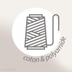 Peignoir à capuche enfant COOL coton 4 ANS velours marron Taupe
