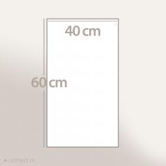 Serviette de toilette 40x60 cm ROYAL CRESENT Gris Craie 650 g/m2