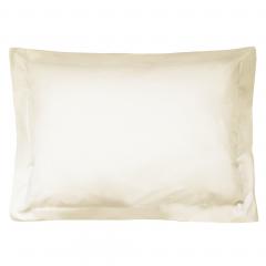 Taie d'oreiller uni 70x50 cm 100% coton ALTO Crème 