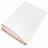 Drap de bain 100x150 cm pur coton collection ORLA avec picueta orange