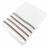 Drap de douche 70x140 cm pur coton collection SERATA blanc jaune
