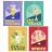 Lot de 4 livres de rangement collection COCKTAILS coloris multicolore