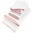 Parure de bain 7 pièces collection ORLA pur coton avec picueta rose