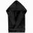 Peignoir à capuche adulte COOL coton M velours Noir
