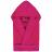Peignoir à capuche adulte COOL coton M velours rose Fuchsia