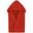 Peignoir à capuche adulte COOL coton M velours Rouge
