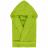 Peignoir à capuche adulte COOL coton M velours vert Pistache