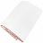 Serviette de toilette 50x100 cm pur coton collection ORLA avec picueta orange