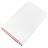 Serviette de toilette 50x100 cm pur coton collection ORLA avec picueta rose