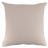 Taie d'oreiller 65x65 cm coton POPPY beige galet