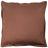 Taie d'oreiller 65x65 cm satin de coton GRAND HÔTEL marron cuir