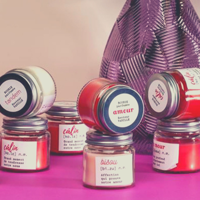 Offrez une bougie pour la Saint-Valentin